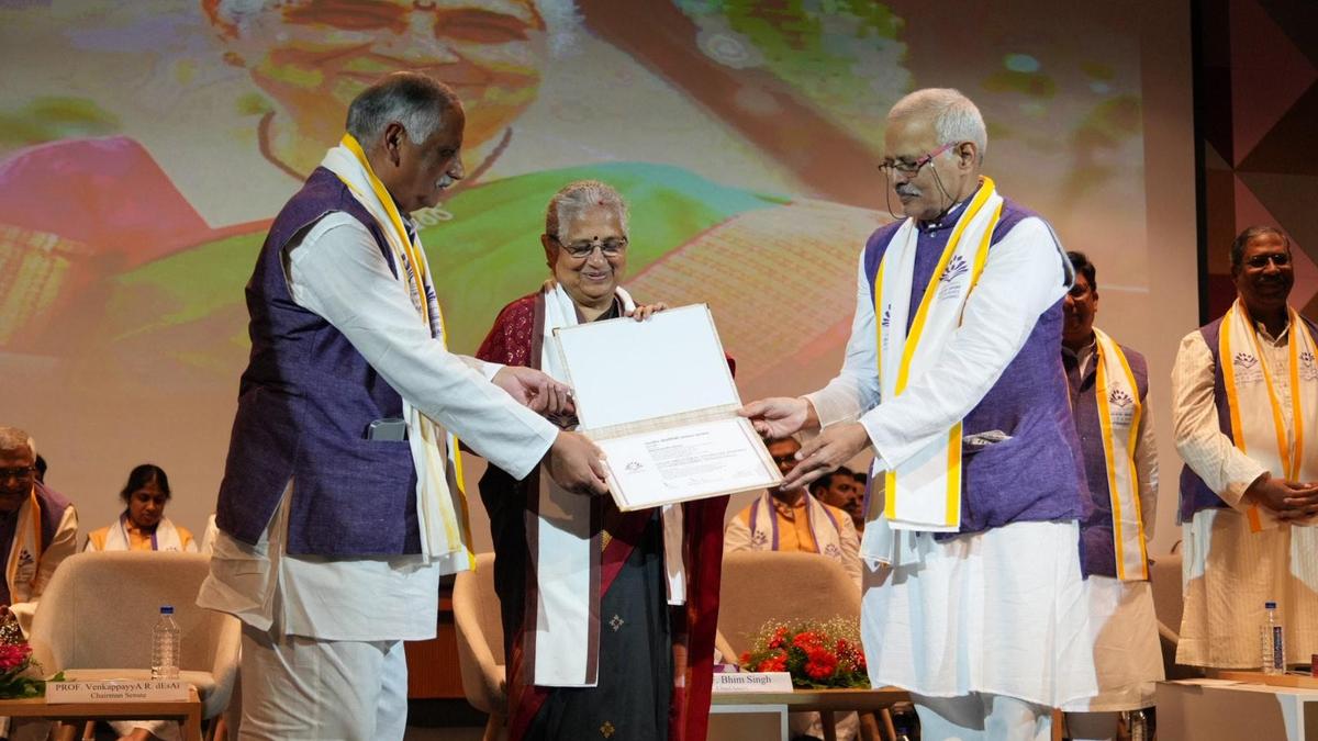 Seventh annual convocation of IIT Dharwad held, Sudha Murthy conferred honorary doctorate