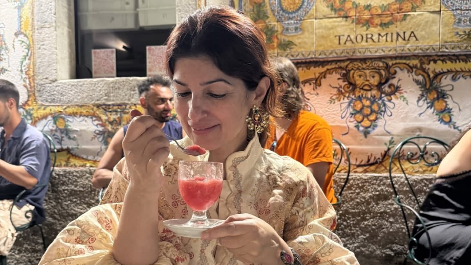 Twinkle Khanna’s ‘hot flushes travel guide’ suggests drowning sorrows — ‘but not in alcohol’