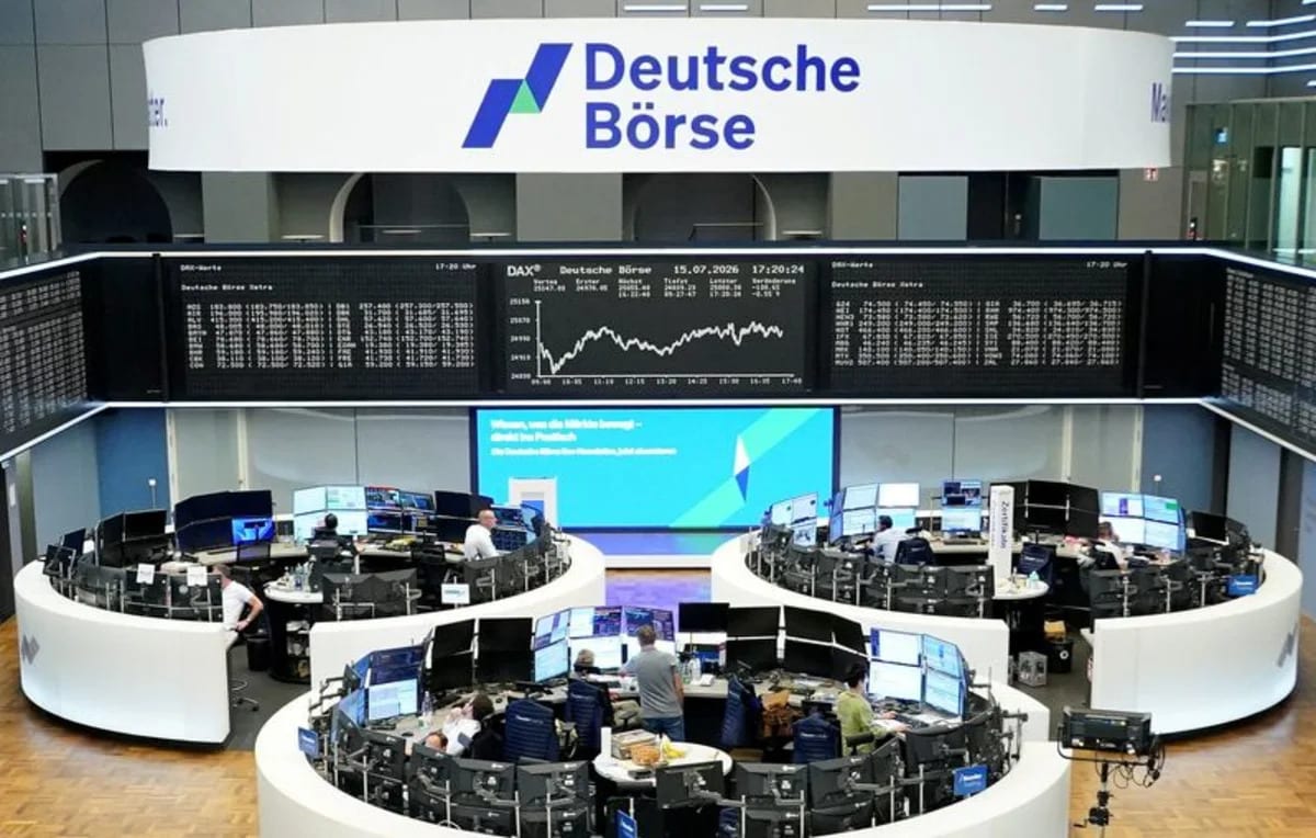 World stocks fall in semiconductor rout; oil rises on Middle East escalation