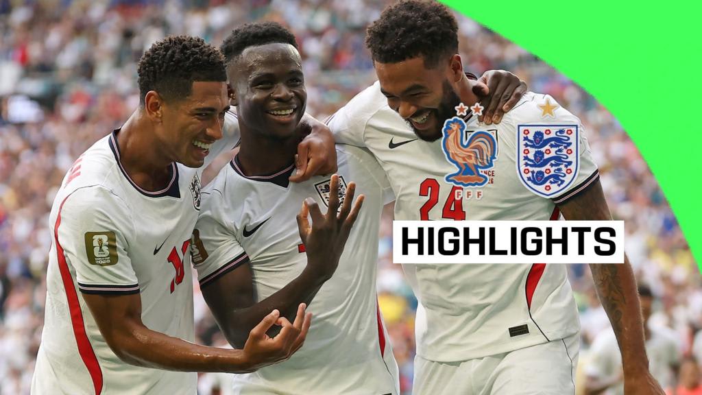 Watch: Highlights as England beat France 6-4 in third-place play-off