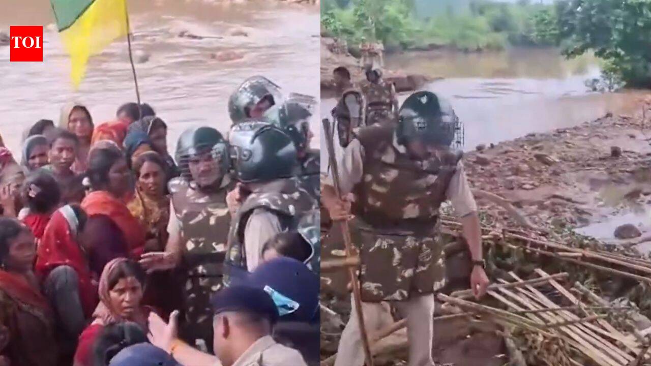 15-day protest against Ken-Betwa project in MP ends abruptly as police clear agitation site