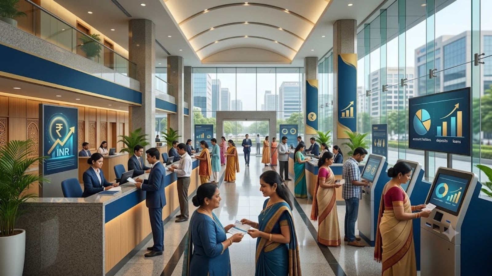 Top 10 public sector banks in India with highest account holders, deposits and loans