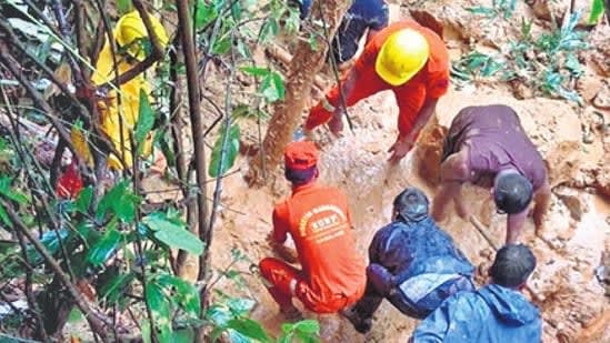 Nine feared dead as torrential rains trigger landslides in Nagaland town