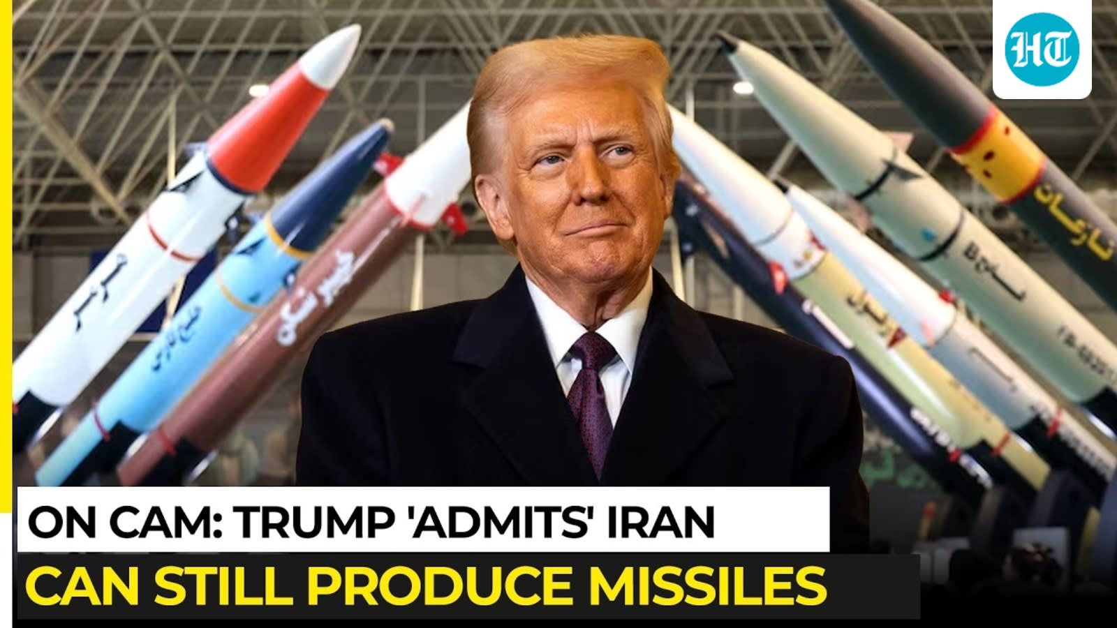On cam: Trump 'admits' Iran can still produce missiles; USA's bombing campaign failing miserably?
