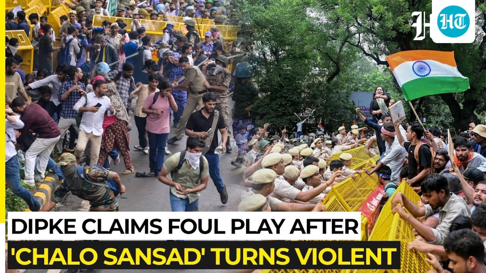 Dipke claims foul play after 'Chalo Sansad' turns violent as JP Nadda talks to CJP leaders