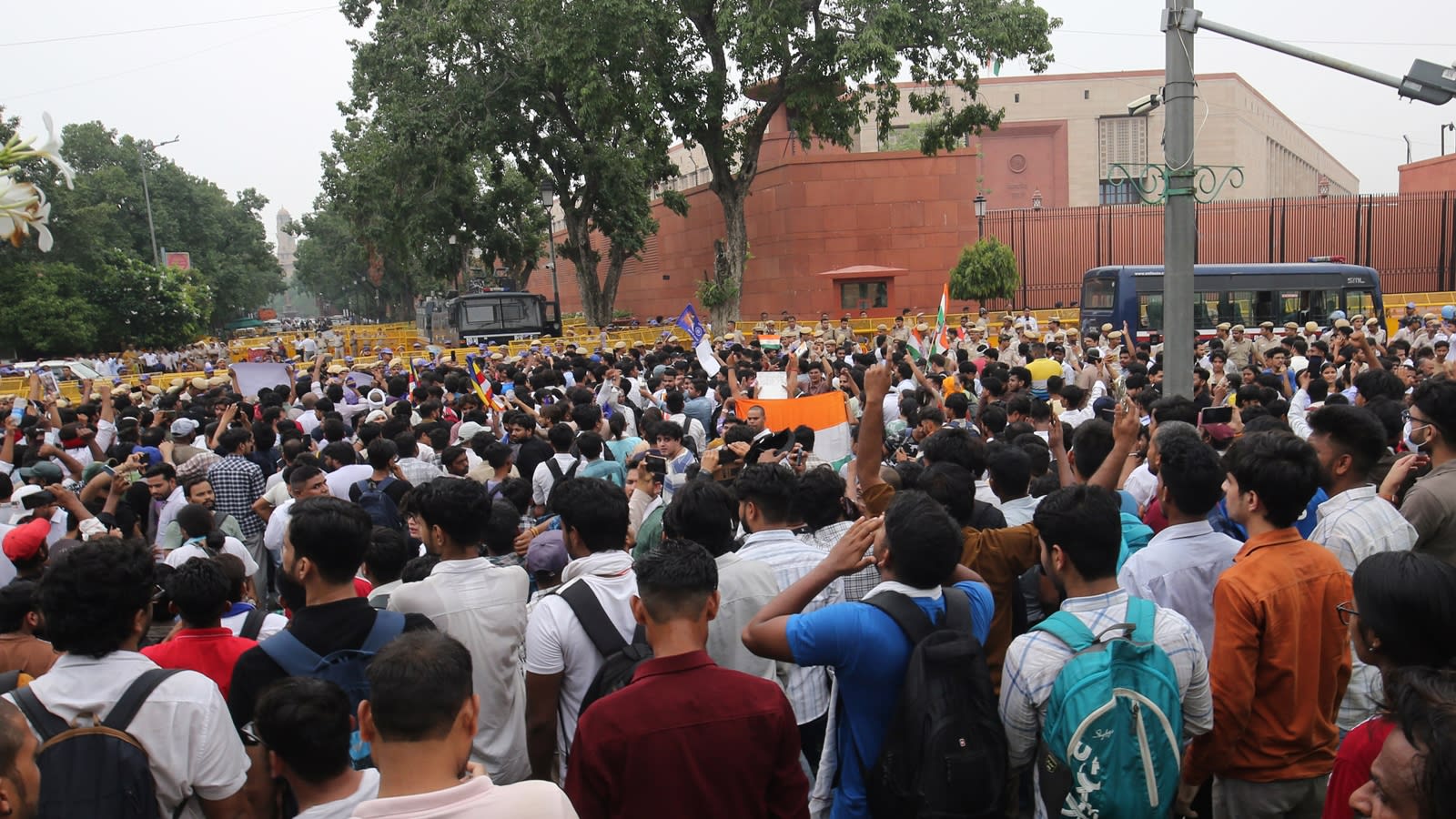 From Jantar Mantar to near Parliament: A protest march that took on a life on its own