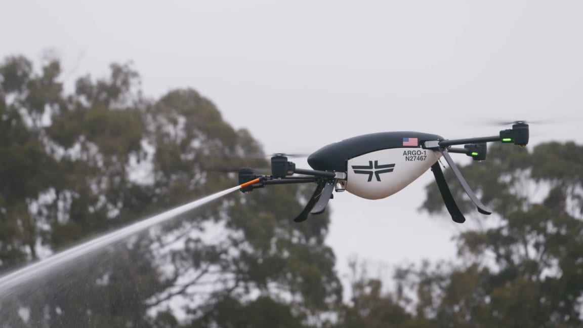 Firefighting drones in the works as wildfires plague US nearly year-round