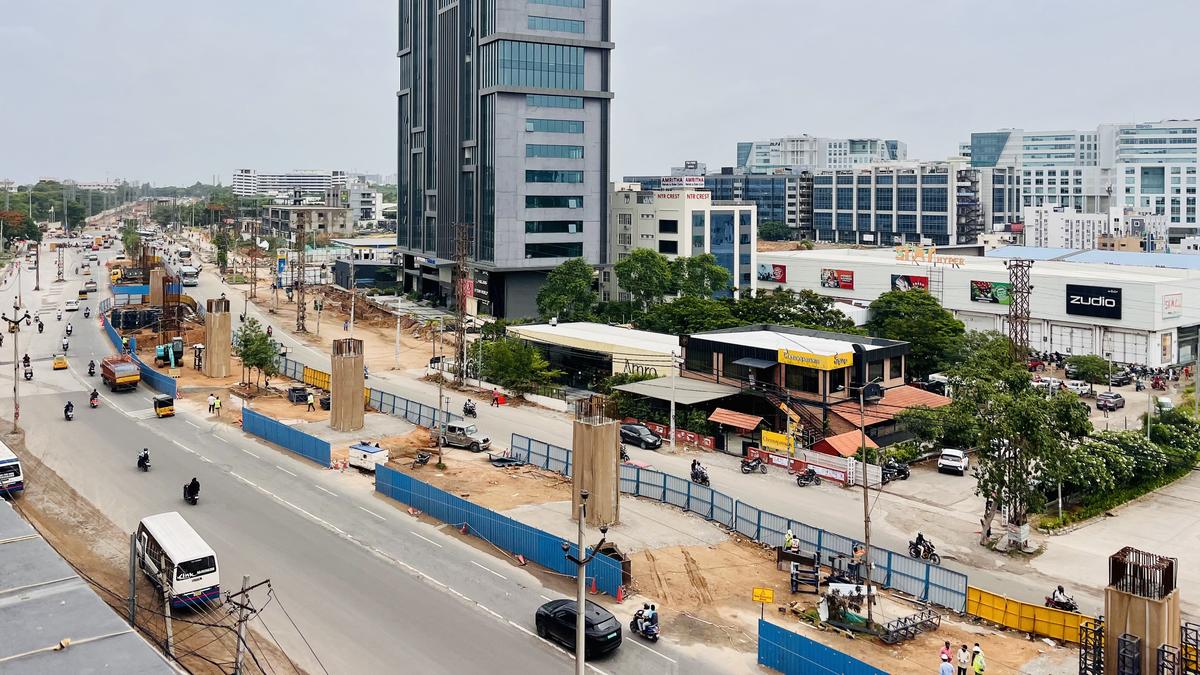 Flyovers in Hyderabad’s IT corridor busy junctions targeted for completion by May 2027