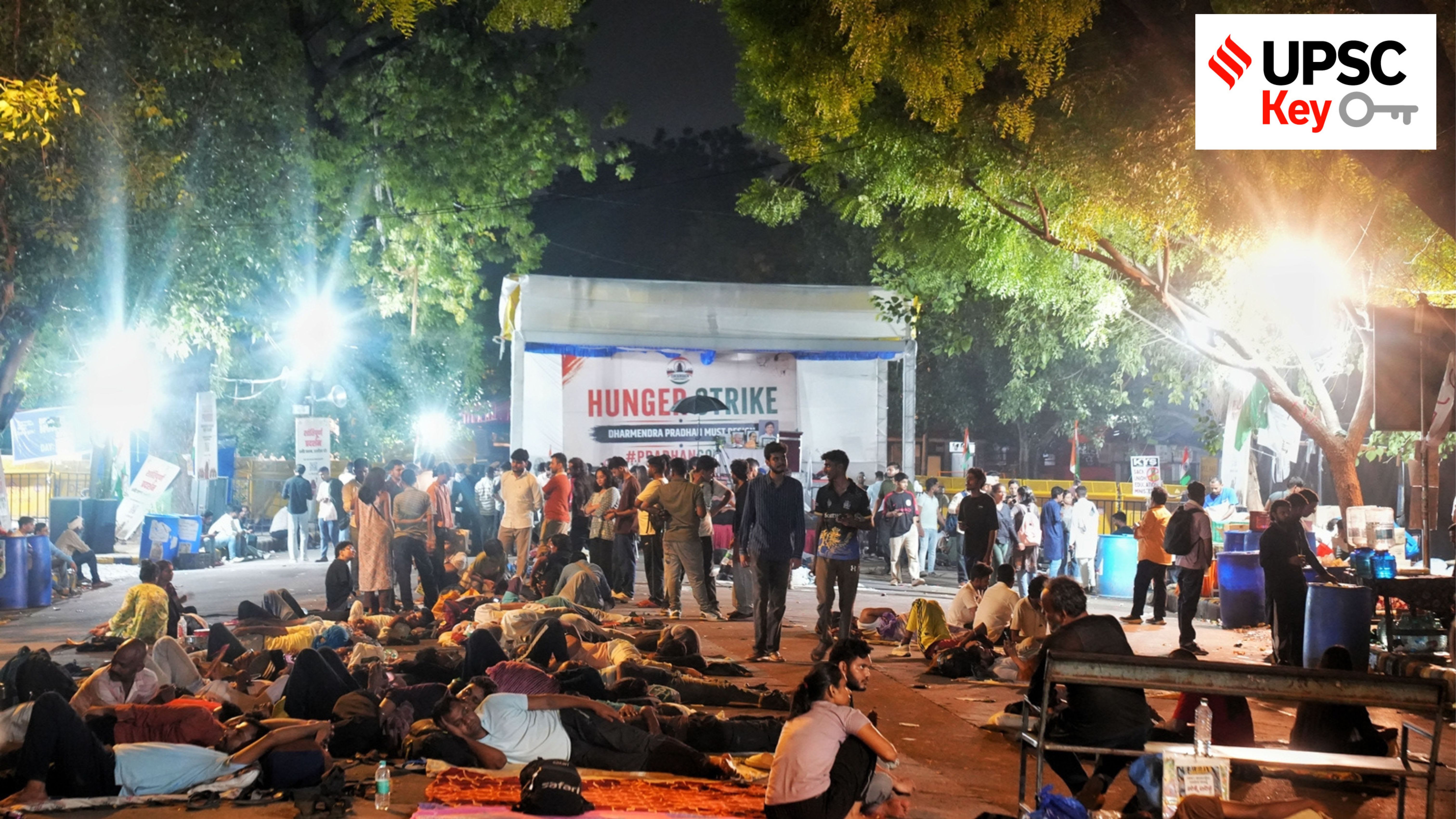 UPSC Key: Dengue Vaccine, Right to protest and EPF Scheme