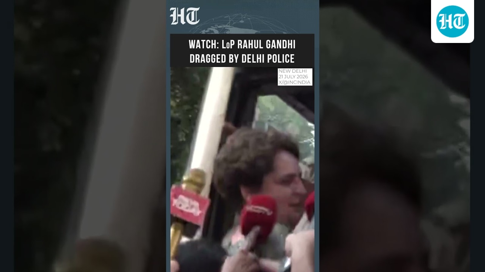 Congress Protest Outside PM Residence Turns Ugly, Rahul & Priyanka Gandhi Detained | CJP