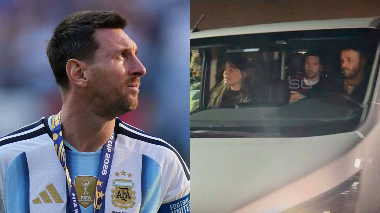 Watch: Lionel Messi returns home to Rosario; fans wait hours for a glimpse