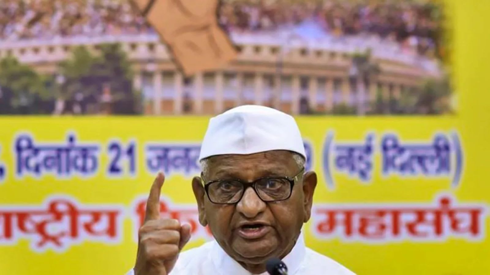 Anna Hazare observes silent fast, backs demand for Dharmendra Pradhan’s resignation