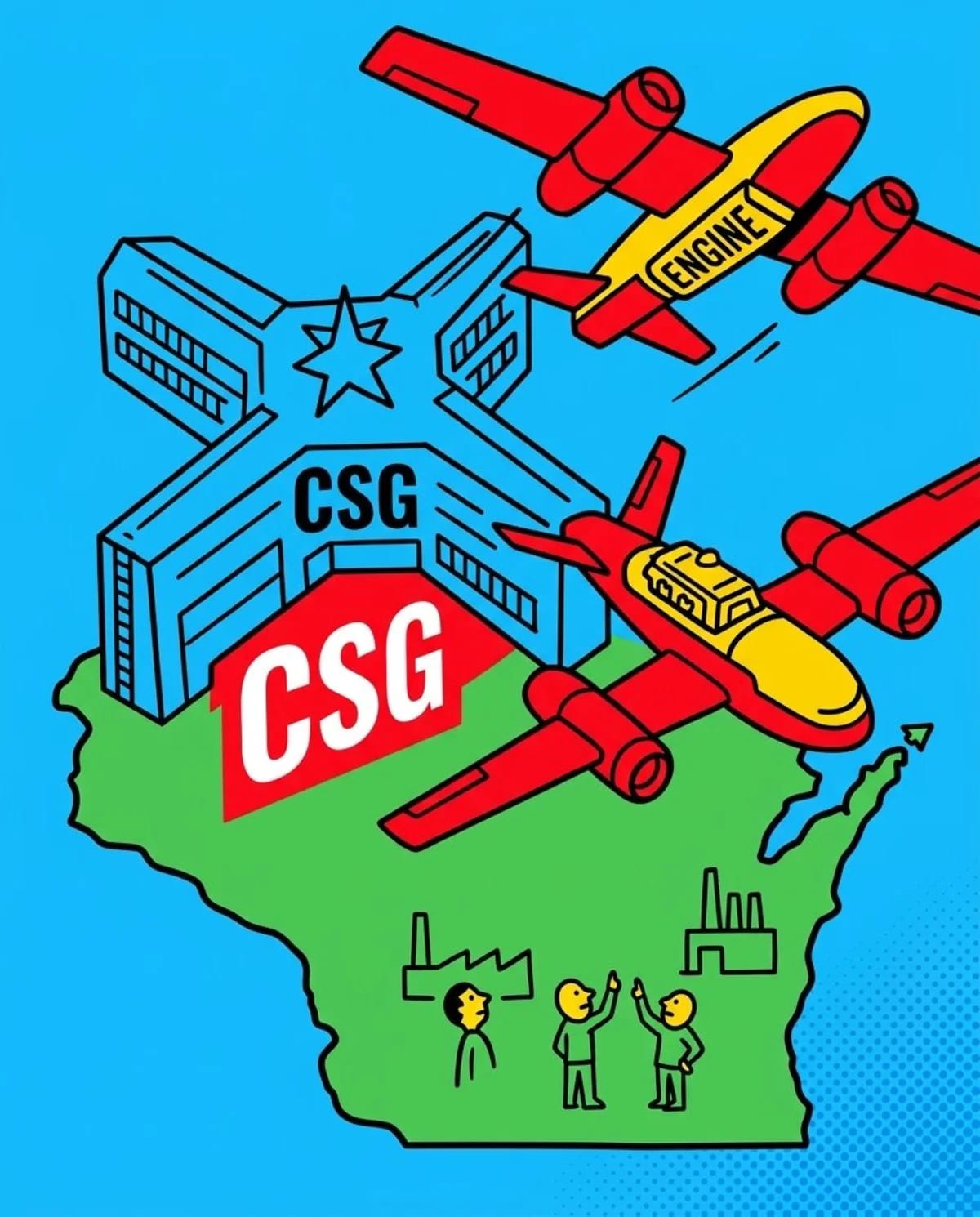 CSG Builds a Drone-Engine Beachhead in Wisconsin