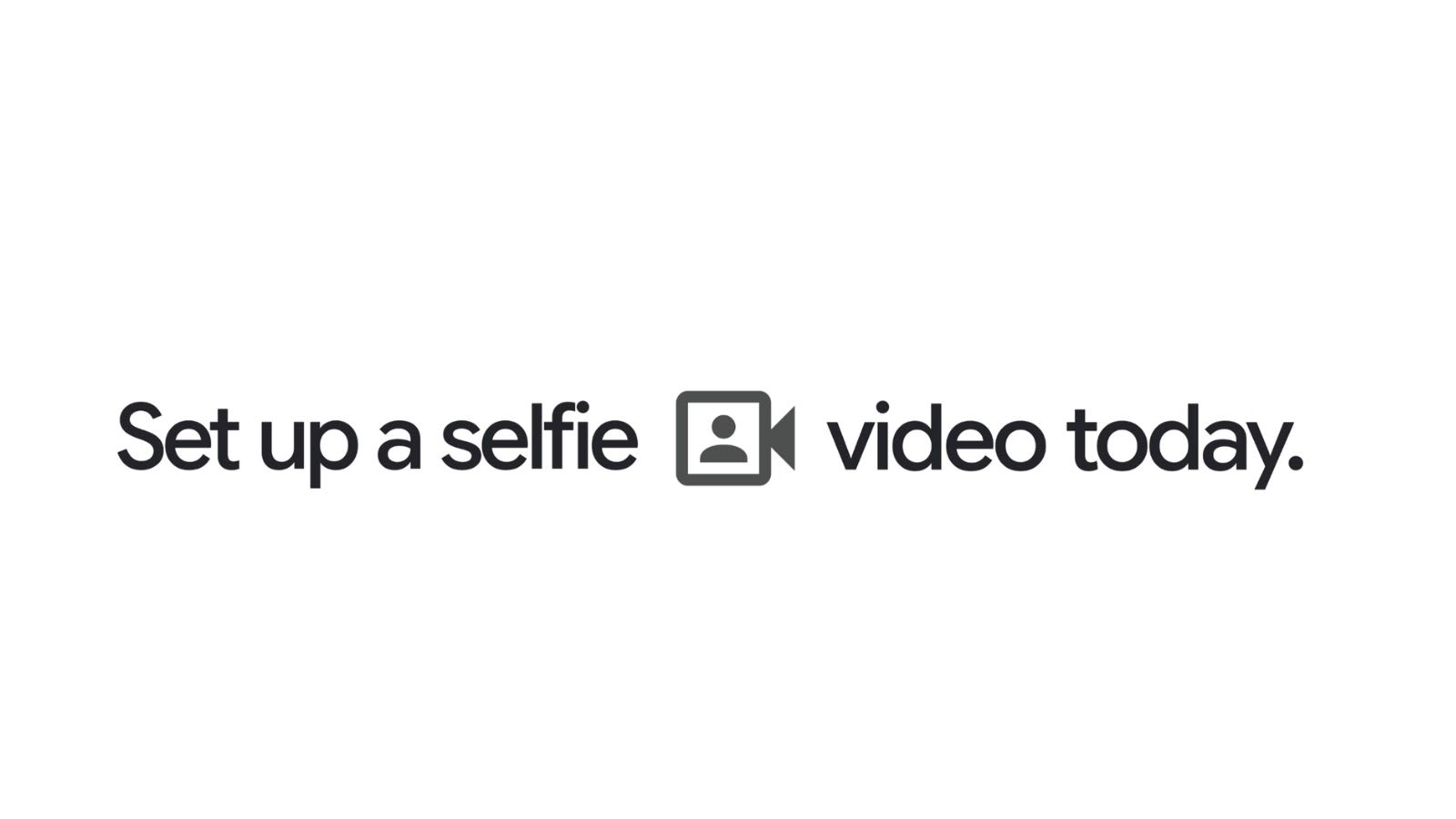 Google introduces selfie video as a new way to sign in to accounts