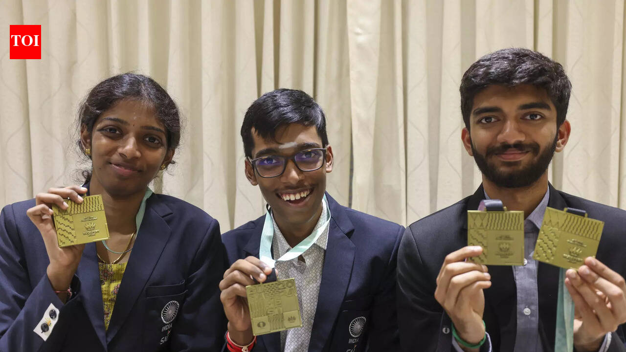 India name Chess Olympiad squads as Gukesh, Pragg, Vaishali lead title defence