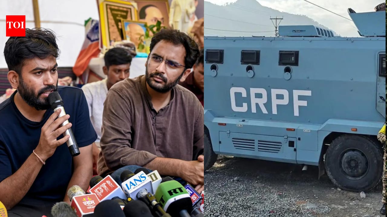 NEET row: Centre airlifts more CRPF companies to Delhi as CJP protest continues