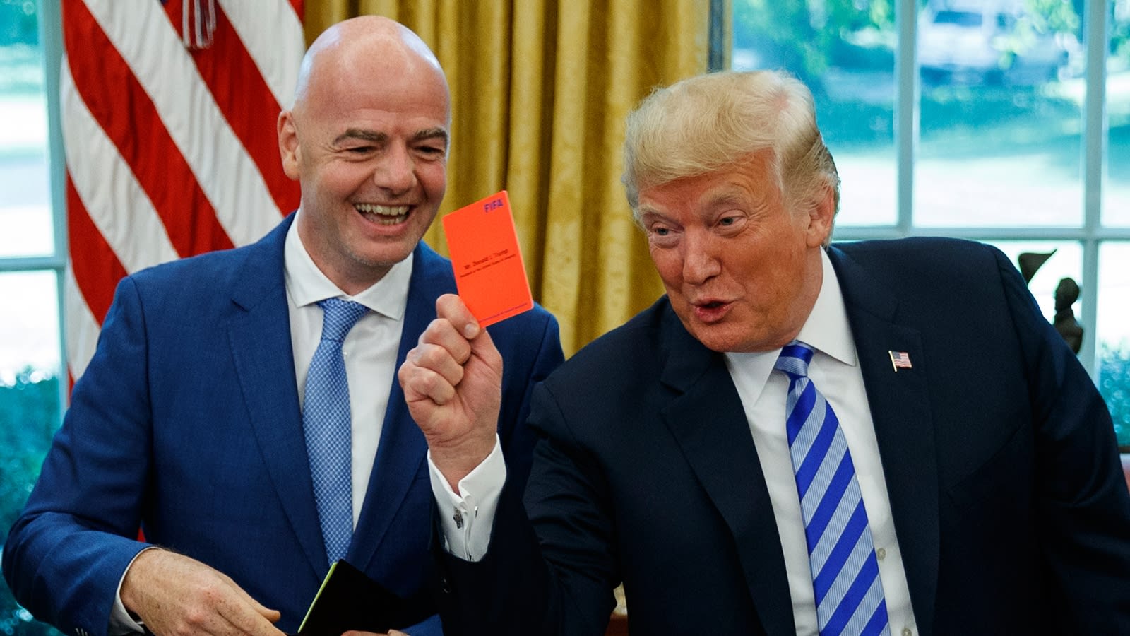 No IOC scrutiny for Infantino over Trump’s intervention at FIFA World Cup