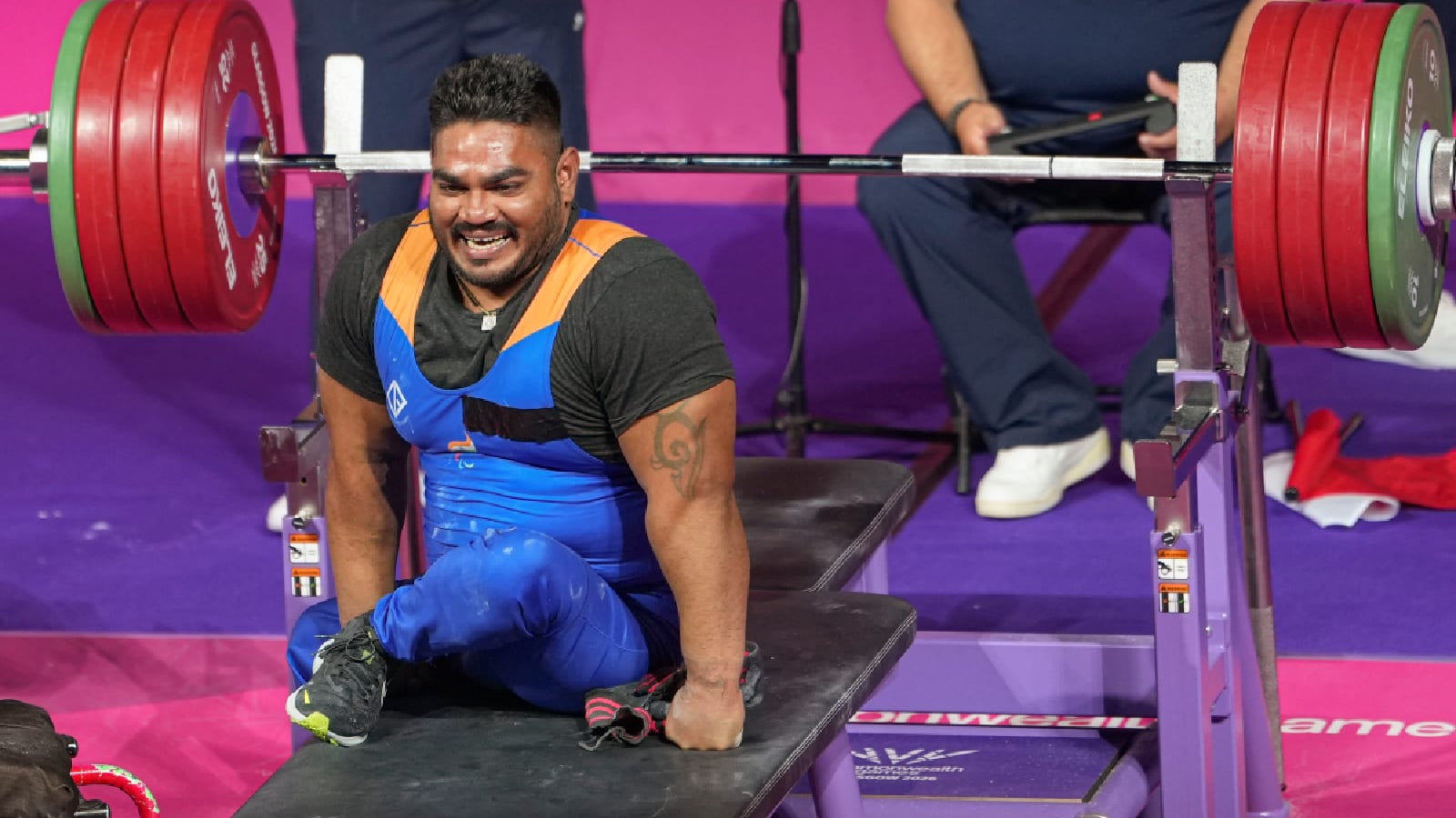CWG: Para powerlifter Jhandu Kumar wins bronze in men’s heavyweight category