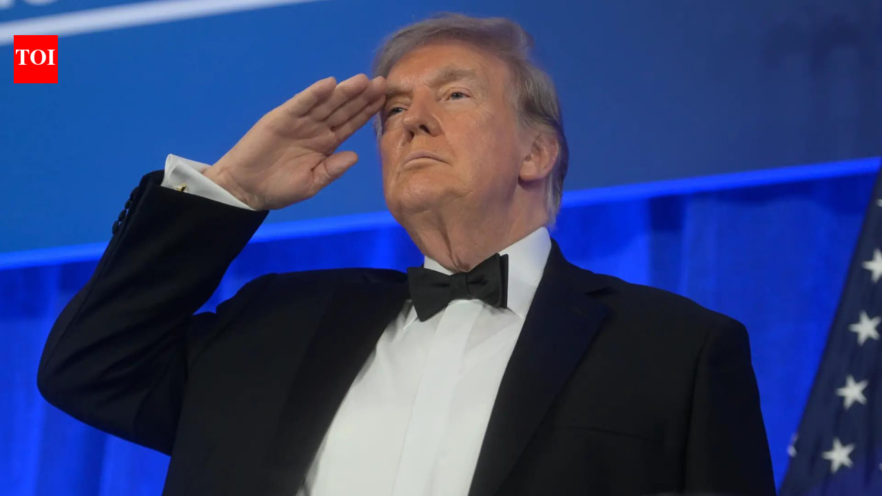 Trump returns to White House Correspondents' dinner months after shooting forced delay