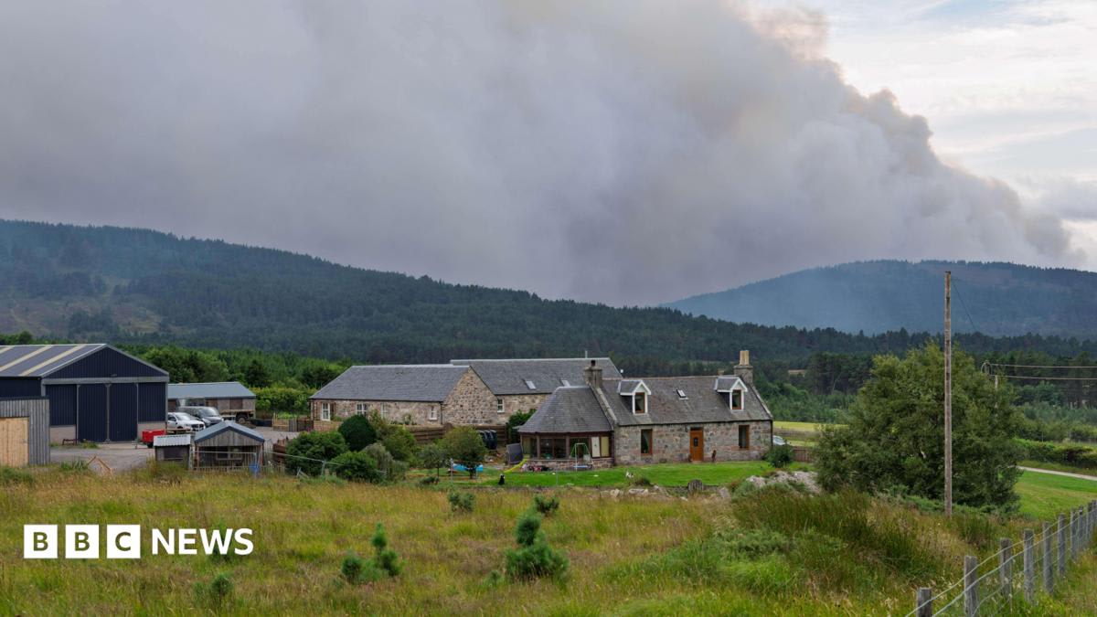 Police declare 'major incident' as wind change increases Cairngorms wildfire risk