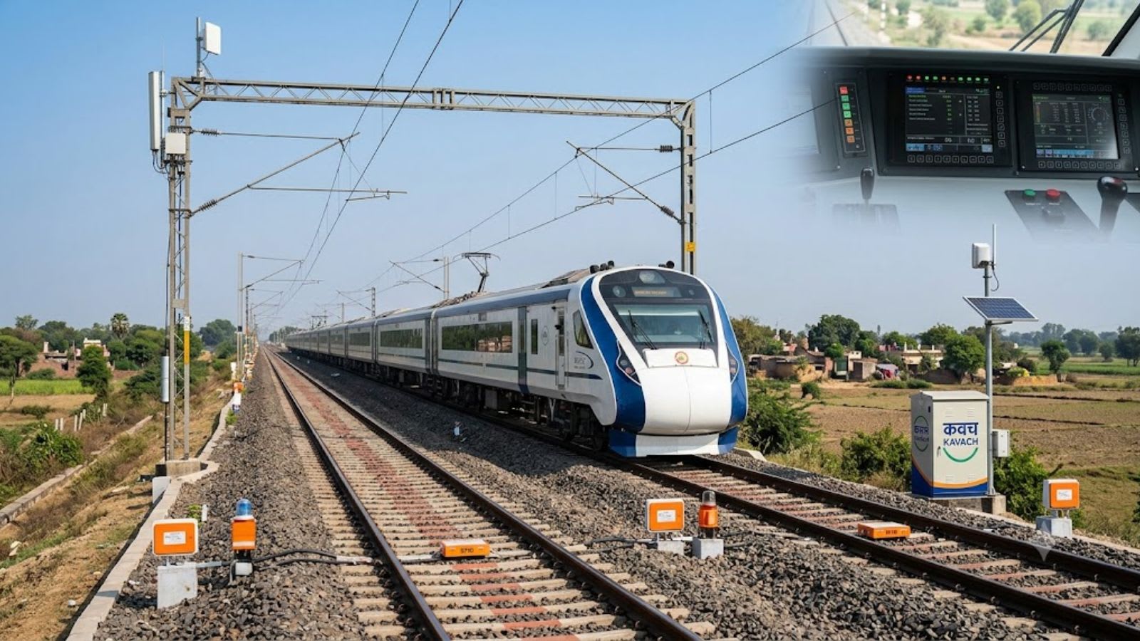 Indian Railways expands Kavach 4.0 to 2,490 Route km on Delhi-Mumbai and Delhi-Howrah routes