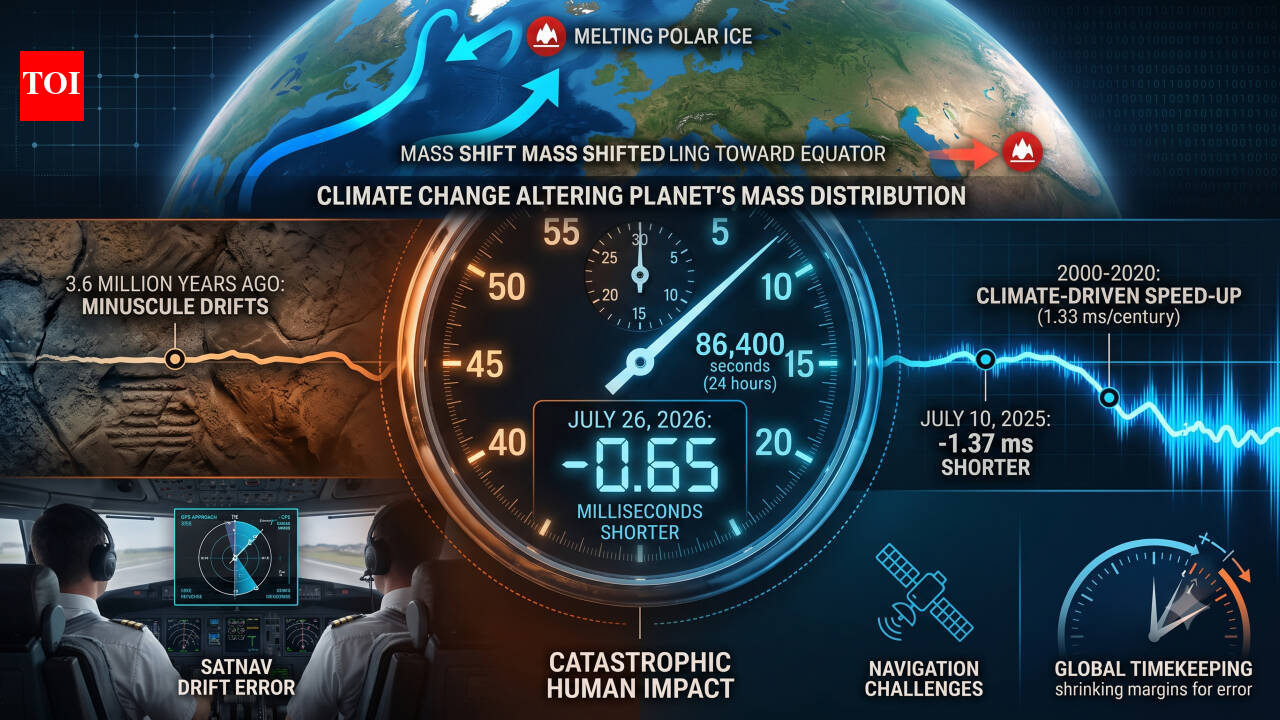 ‘Shortest day of 2026’: How this 'milli-seconds shift' is threatening GPS and satellites