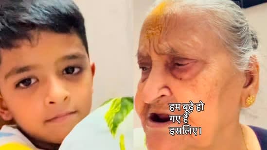 Kid asks great-grandmother why her skin is wrinkled, her reply wins hearts online