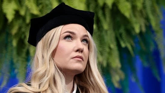 Erika Kirk defends relationship with Charlie as she's ‘heckled’ at Kirkland event: 'Love of my life' | Watch