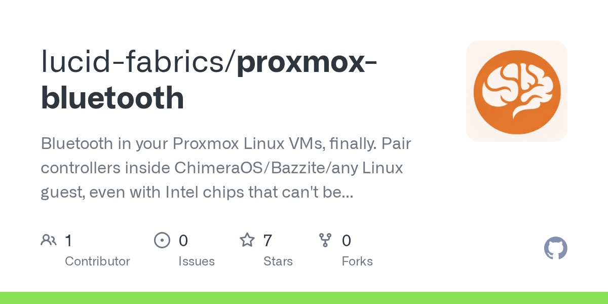 Show HN: Proxmox -> Share your host's Bluetooth with a VM over the network