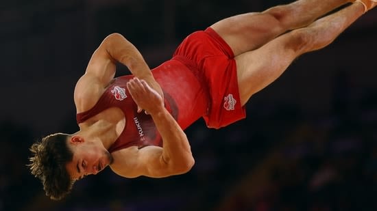 Gabriel Langton injury: ‘Very positive’ update as English gymnast leaves hospital after horror Commonwealth crash