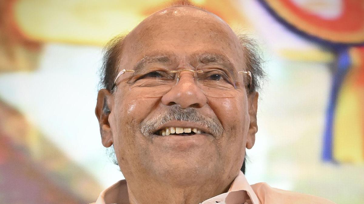 PMK founder S. Ramadoss to retire from active politics