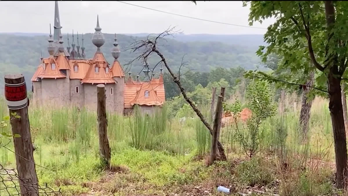 A North Carolina man was building his castle for 30 years — after a romance turned sour, he was almost forced to sell