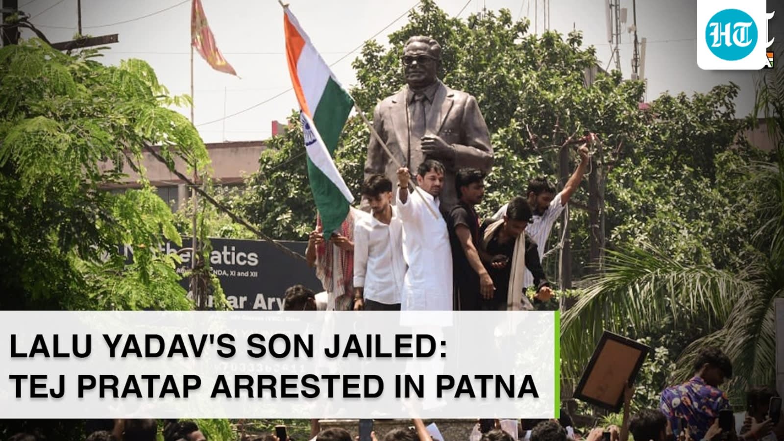 Tej Pratap Yadav arrested in NEET protest row? Lalu's elder son sent to 14-day judicial custody