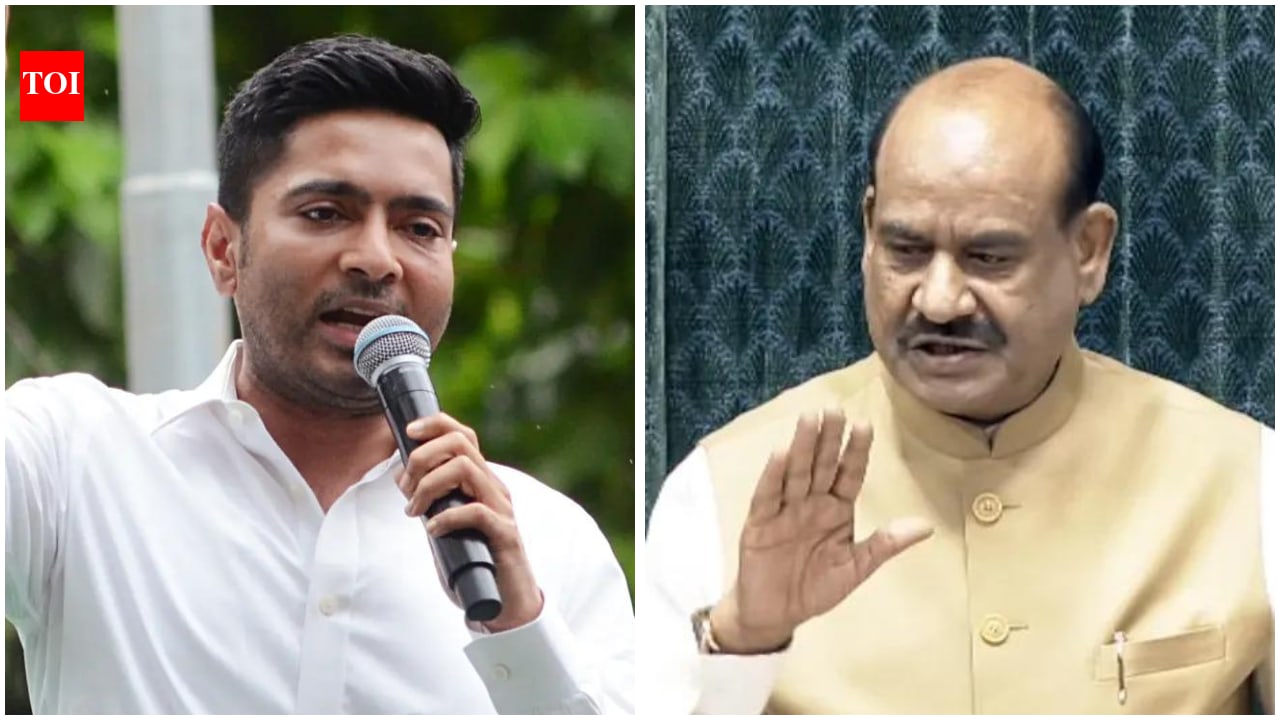 Abhishek meets Om Birla, seeks early decision on disqualification of 20 rebel MPs