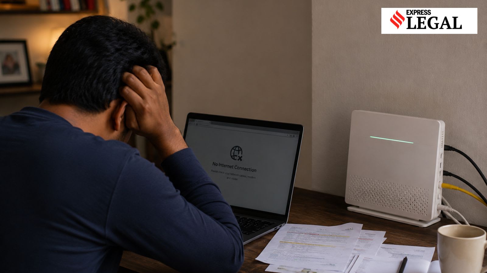 Hyderabad man wins Rs 9,949 payout after provider fails to restore internet service