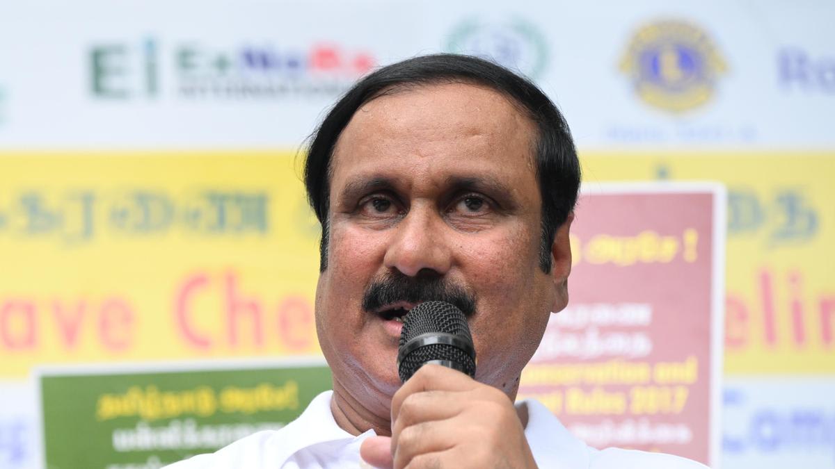 T.N. CM Vijay should not engage with Karnataka on Mekedatu: Anbumani Ramadoss