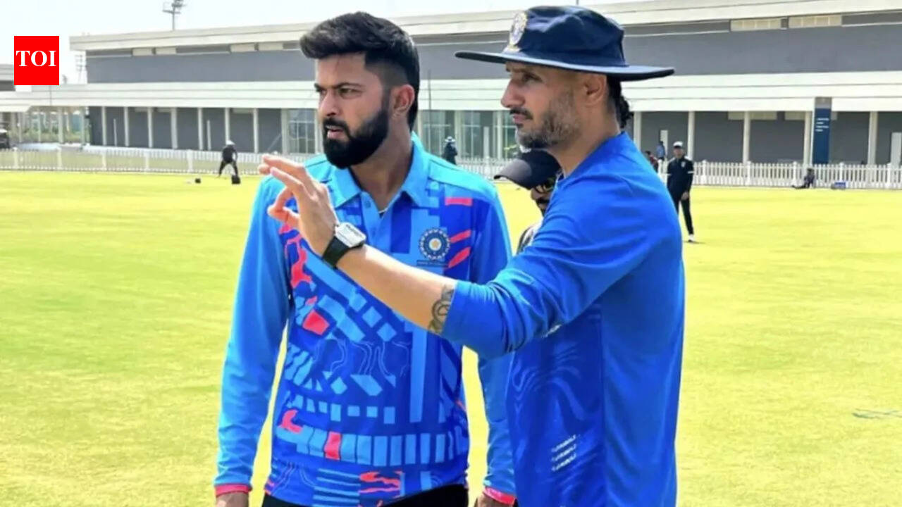 The Harbhajan Singh hand behind Saransh Jain's India breakthrough