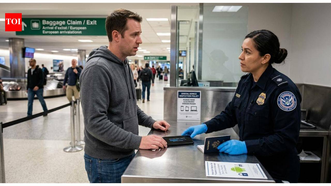 US man arrested for wiping phone during airport search; Android OS may trouble Europe travellers