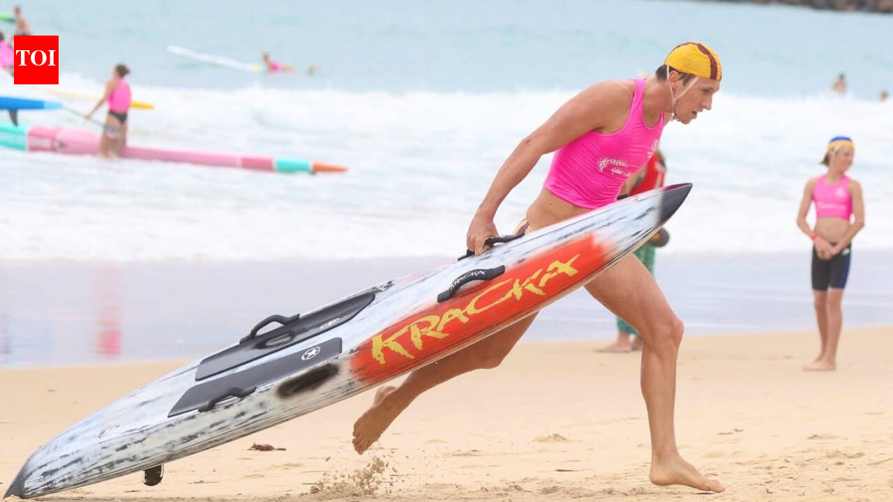 Hero saves woman from great white shark, then breaks world record