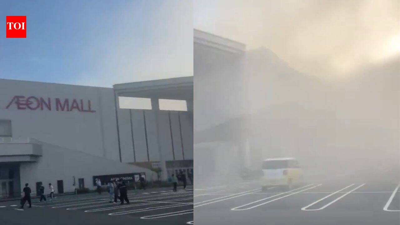 Japan earthquake triggers blast in mall, several feared dead, trapped
