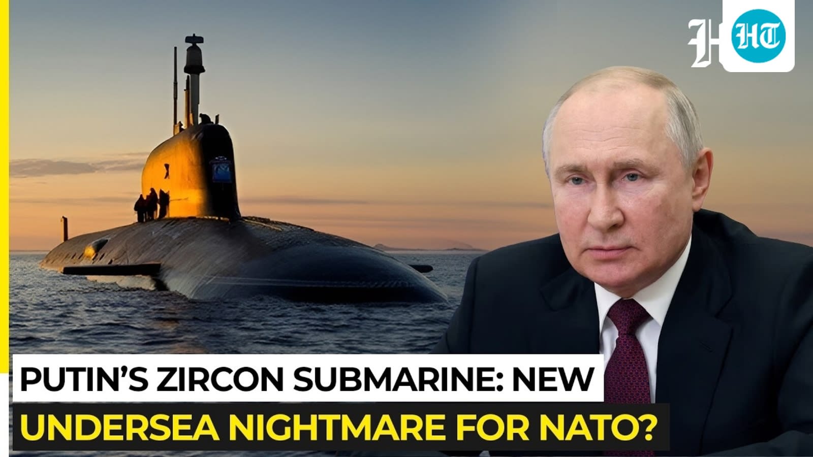 Putin’s deadliest submarine: Mach‑9 Zircon‑armed stealth nuclear sub to hunt NATO carriers, fleets?