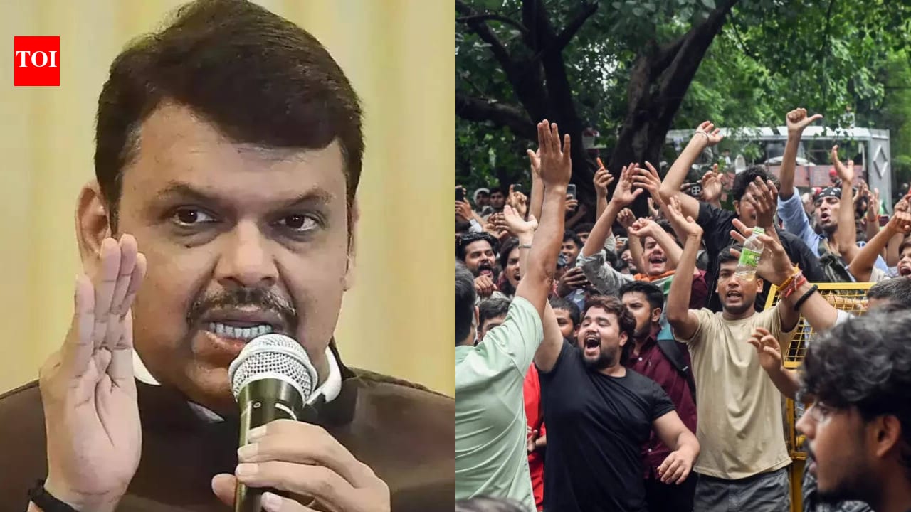 Maharashtra CM directs withdrawal of FIRs against protesters involved in NEET stir