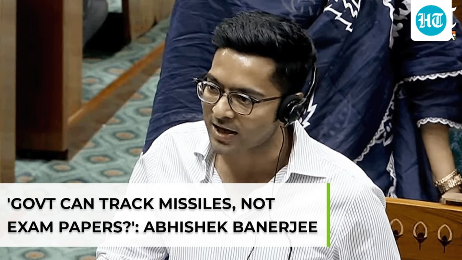 'Govt can track missiles, not exam papers?': Abhishek Banerjee attacks govt| Leak bill| Parliament
