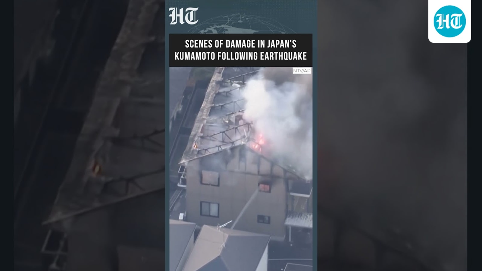 Earthquake Leaves Trail of Damage in Japan's Kumamoto Prefecture