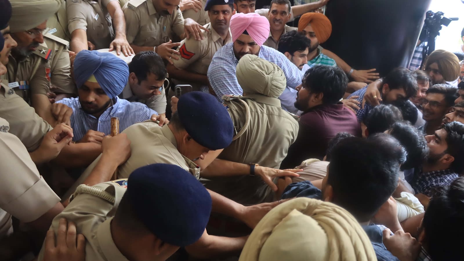 Panjab University scholar dies of electrocution on campus, students protest