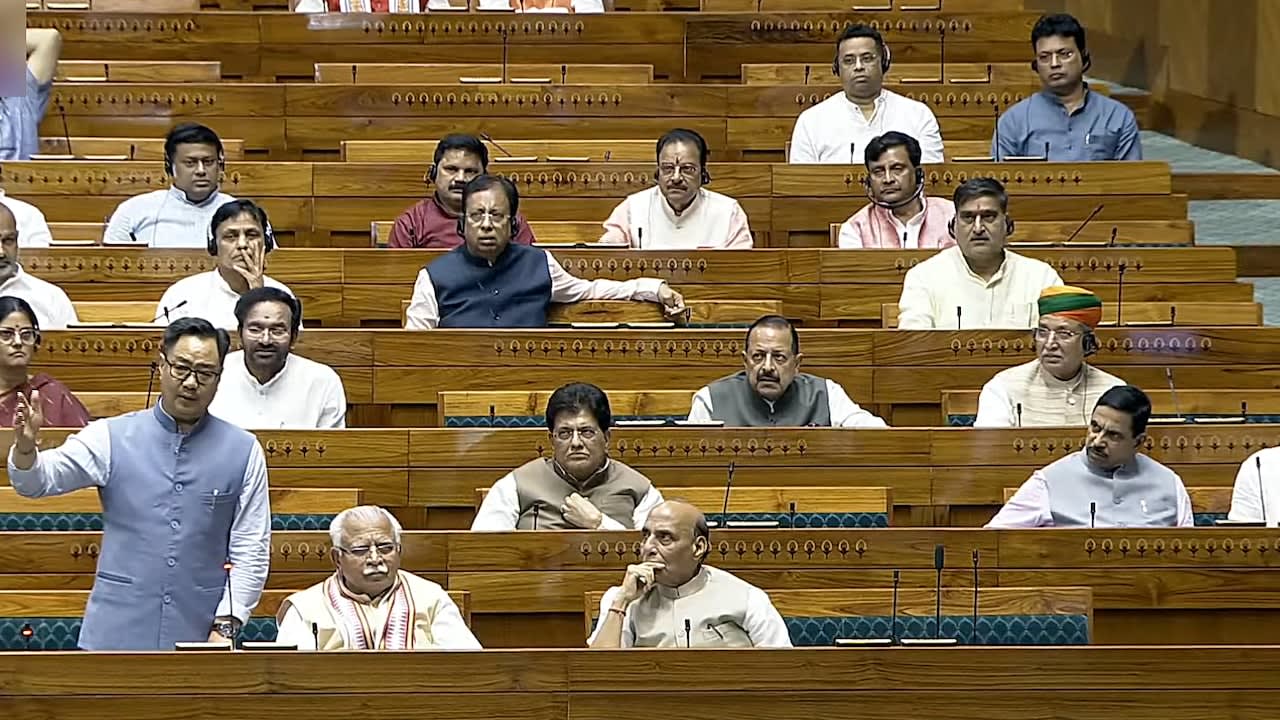 Parliament Monsoon Session 2026 LIVE Updates: "Opposition Politicised The Issue," Says Kiren Rijiju On Anti-Paper Leak Bill Debate