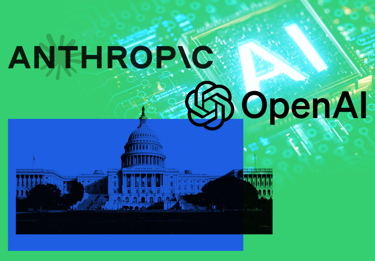 Two rival AI super PACs are backing the same congressman. What gives?