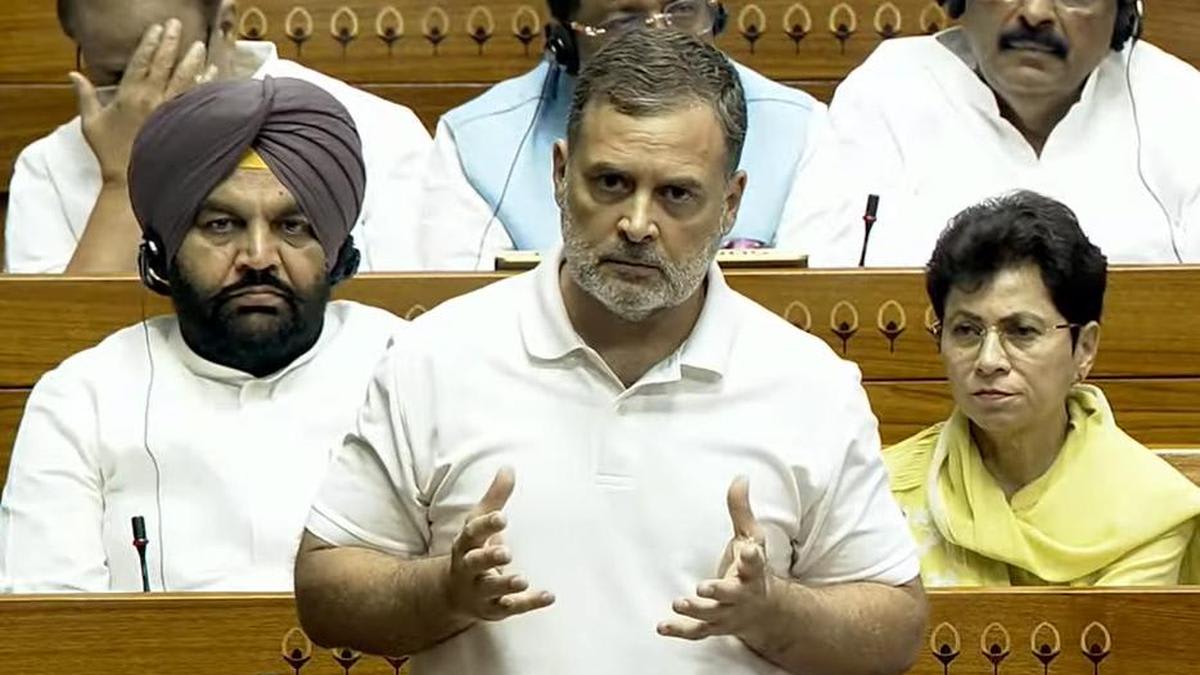 Rahul Gandhi attacks government, RSS over students’ protest in Lok Sabha
