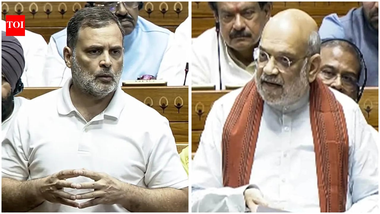 'Not going to let him get away': Rahul targets Shah over police action on NEET protesters