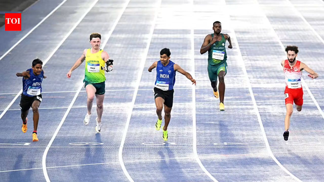 CWG 2026: Dilip Gavit wins Gold, Mohd Basil claims Silver in Men's T47 100m race
